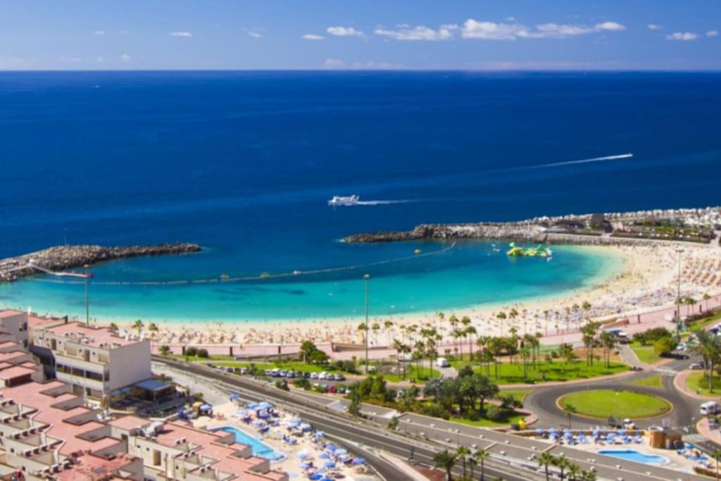 Апартаменты Moderno Residencial Puerto Rico Sol Mar Y Piscina Экстерьер фото